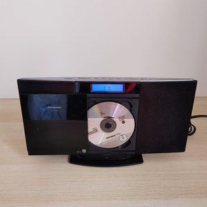 Panasonic SC-HC20 CD + iPod Docking AM/FM Clock Radio ~ Working No Remote